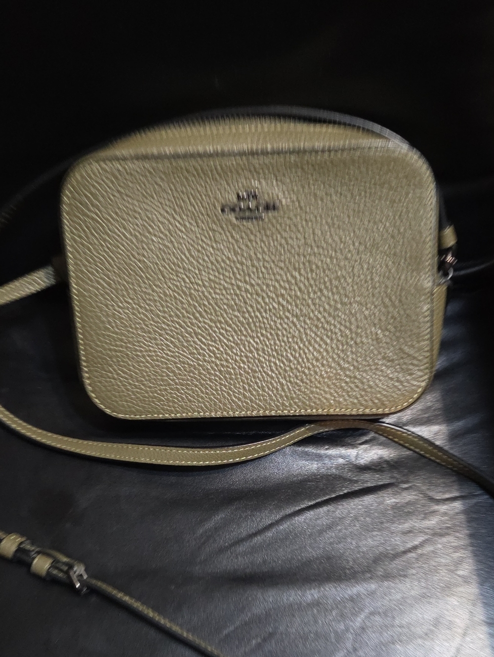 Coach Mini Jamie Camera Bag Gold Crossbody Bag
